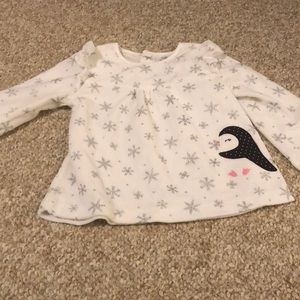 24m Carters Penguin Sweater